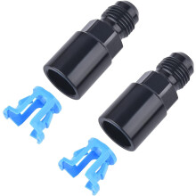 8AN Male to 3/8" SAE Quick-Disconnect Female Push-On EFI Fuel Rail Fitting 2PCS