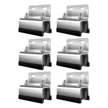 Roof Rack Mount Kit High Performance Directly Replace Van Roof Rack Brackets Double Hole 6pcs Set