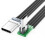 Καλώδιο USBC Λεπτή Κορδέλα Καλώδιο FPC Τύπος USB C90 μοιρών Γωνιακό προς τα πάνω Καλώδιο 1