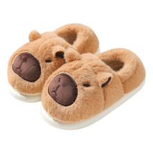 Capybara Slippers, Cute Stuffed Capybara Slippers