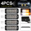 Φάρος προειδοποίησης κινδύνου 4x12LED με φωτεινή μπάρα φλας αυτοκινήτου/φορτηγού, 2