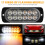 Φάρος προειδοποίησης κινδύνου 4x12LED με φωτεινή μπάρα φλας αυτοκινήτου/φορτηγού, 5
