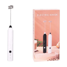 B Portable Milk Frother With Stirring Function And Usb Charging For Cafe Style Drinks