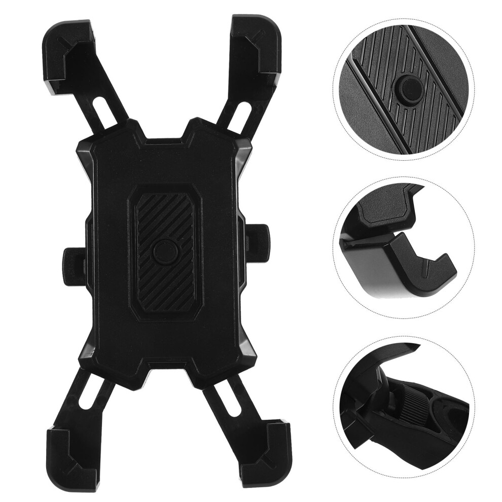 Bike Phone Holder Mount For Outdoor Riding Professional Design Abs 1Pack 9405492438613