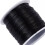 Copper Beading Wire Craft Jewelry String Black 0.5mm 23m 7
