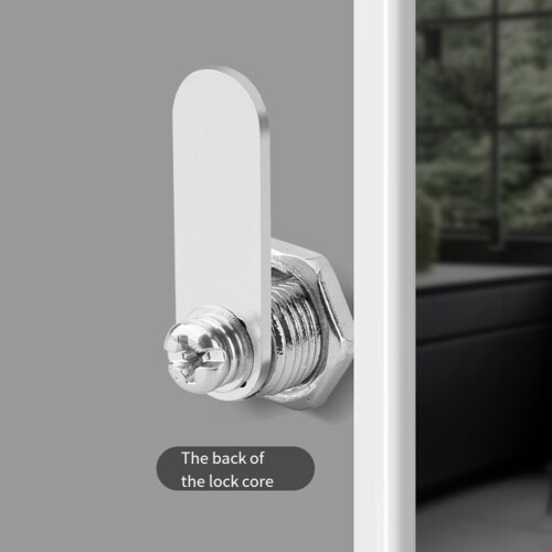 Zinc Alloy Cam Lock for Cabinets,Mailboxes,File Drawers,Secure Small Lock with 2 Keys (Multiple Sizes) 1