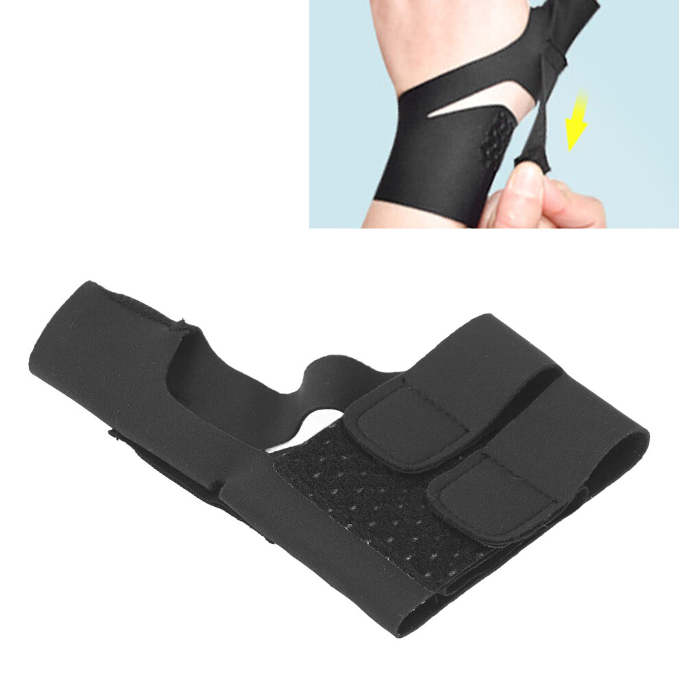 Elastic Thumb Support Brace Liner for Left Hand - M (Wrist 16.5-20cm)