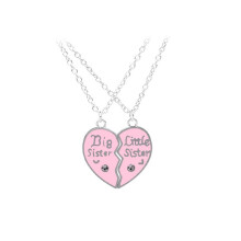 Women's Friendship Necklace – Game Controller Pendant, Promise Gift for Best Friend, Compatible with Two-Player Console