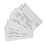 100 Pcs Multi-use Voting Cards Blank White Entrance Tickets 5