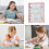 Opbergmap voor stickers van PVC met grote capaciteit 4