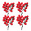 4pcs Simulation Cherry Tomatoes Home Kitchen Cherry Tomatoes Props Fruit Cherry Tomato 5