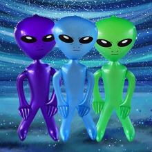 Modèle gonflable d'extraterrestre en PVC (1 pièce) - Accessoires de fête - Modèle gonflable pour bar de festival