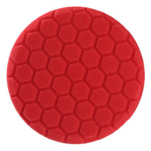 Hexagon Honeycomb Car Polishing Sponge Set (Coarse/Medium/Fine), 5.9" Foam Compatible with Dual-Action Polishers