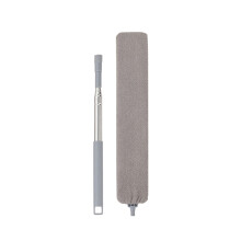 Plumeau rétractable en microfibre avec manche télescopique extensible de 5 m, tête amovible et flexible, lavable – Convient pour la maison, la