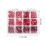 (Red) Shiny Nail Rhinestones Kit with Storage Box 2