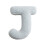 Coussin décoratif alphabet avec initiales en anglais 1