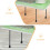 HEMOTON 4 stk. foldbare spisebordsben 40,00 x 4,00 x 3,50 cm sorte 5