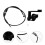 1 Set Motorcycle Thumb Throttle Cable Accelerator with Accelerator Cable 2