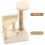 Mini House Wooden Cat Tree Desktop Ornament Pole Accessory Child 5