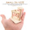 Mini House Wooden Cat Tree Desktop Ornament Pole Accessory Child 6