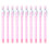 10Pcs Stackable Pencils Set, Translucent Multiple Point Push Fun Pencils with Erasers, Stacking Point Leads Pencil Set 1