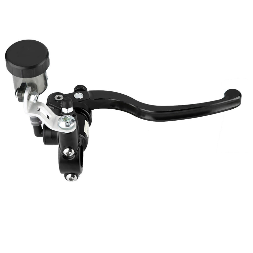 Motorcycle Hydraulic Clutch Lever Master Cylinder 180Mm 22Mm Handlebar Black 8061387615357