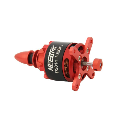 Κινητήρας χωρίς ψήκτρες D2814-1000KV, άξονας 6mm, συμβατός με προπέλες 126/117, για 2