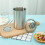 Stainless Steel Ham Maker Meat Press with Thermometer 2 pcs 8