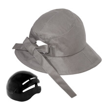 Women's Cycling Helmet with Detachable Sun Hat, Adjustable & Windproof, Wide Brim Design – Compatible with Daily Sports, Fishing, Family &