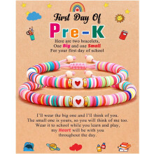 Back to School Bracelet for Mom and Child or Dad and Son