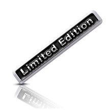 3D Silver Metal Car Logo Stickers – Limited Edition Emblems for Auto, Moto, Windows, Door, PC, Tablet, Laptop – Compatible with All Vehicles