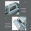 Sturdy Plastic Storage Bin Ergonomic Handle and Divideds Compartments for Garage Tool Organization 6