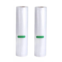 2 Pack Vacuum Sealer Rolls Bags, Commercial Grade BPA Free Bag Rolls, Durable Food Vac Bags for Storage and Sous Vide Cooking