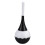 Hammered Toilet Brush Set with Anti-Splash Shield, 1