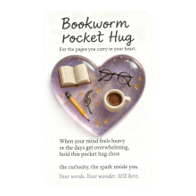 Heart-Shaped Pocket Hug Card Comforting Greeting Card 1