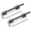 2Pcs Spring Loaded Latches Security Bolt Latch Tone Door Cabinet Hinges 5