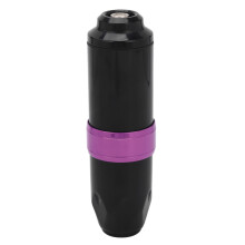 Rotary-Tattoo-Maschine Stift 5-9V RCA Einstellbarer Hub 10,4 cm Lila