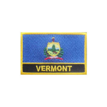 1 PCS Vermont Flag US State Flag Patch