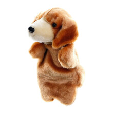 Morbidi burattini a mano a forma di animali per bambini – 25 cm di peluche per giochi di immaginazione, narrazione e giochi di ruolo – Adatti
