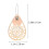 5Pcs Needle Threaders Copper Threading Assistance Elderly Friendly Rose Gold 2