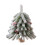 Fankiway Mini Flocked Christmas Tree Decorations 6 Pack 2