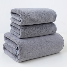 6pcs Gray Cotton Hand Towels 13.78x29.53in – Super Soft, Highly Absorbent for Bathroom, Shower, Pool, Spa, Gym & Daily Use