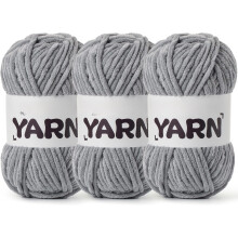 Fluffy Chenille Yarn for Crochet – Chunky Velvet Yarn for Amigurumi, Baby Blankets, Hats, Socks – 87.4 yds/3.5 oz, compatible with standard hooks