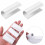 White PVC Greenhouse Clips 32 Pack 2