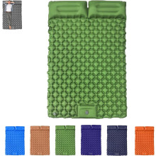 Travel Air Mattress – Waterproof, Foldable Inflatable Sleeping Pad for Camping, Hiking, Backpacking & Picnics