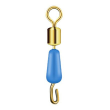 50Pcs Heavy Duty Bearing Swivels with Welded Rings High Strength Stainless Steel Fishing Swivels Swivels Set