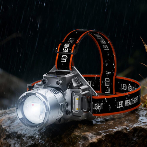 Powerful LED Headlamp Motion Headlight Rechargeable COB Flashlights 1