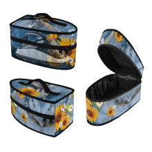 Sunflower Daisy Handheld Travel Iron Case Large Size Polyester, Case Only