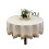 Round lace tablecloth embroidered jacquard 1 piece 1