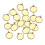 20pcs 10/12/14/16mm Brass Round Blank Cabochon Base Setting Trays 14mm 4
